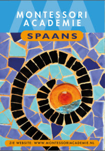Mozaiek van Gaudi uit park Guell in Barcelona.